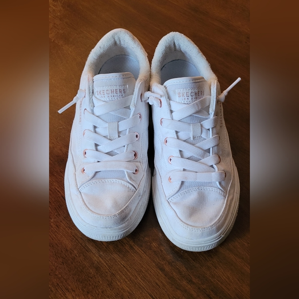 Skechers Kids White Sneakers